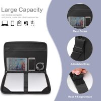 MOSISO Hard Shell Laptop Case Sleeve, 15.6 inch Computer Bag Compatible with MacBook, HP, Dell, Lenovo, Asus, Notebook, 16 inch Abstract Geometric Waterproof Carrying Case Bag with Strap, Black - Image 2