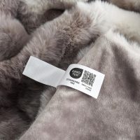 Cozy Bliss Faux Fur Throw Blanket for Couch, Fuzzy Soft Plush Thick Bubble Blanket for Sofa Bedroom Living Room, 50 * 60 Inches Tie-dye Taupe - Image 8