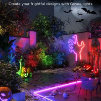 Govee Outdoor Neon Rope Lights, 32.8ft RGBIC IP67 Waterproof Patio Decorations with 64 Scene Modes, Music Sync, Flexible LED Outdoor Lights, Neon Lights Work with Alexa, Google Assistant - Image 2