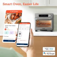 COSORI Smart 12-in-1 Air Fryer Toaster Oven Combo, Airfryer Convection Oven Countertop, Bake, Roast, Reheat, Broiler, Dehydrate, 75 Recipes & 3 Accessories, 26QT, Silver-Stainless Steel - Image 6