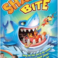 Shark Bite -- Roll the Die and Fish for Colorful Sea Creatures Before the Shark Bites Game! by Pressman Blue Sky, 5" - Image 2