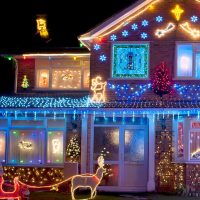 TW SHINE Warm White Christmas Lights Outdoor, 20FT 100 Count Incandescent Christmas Light Indoor, Waterproof Christmas Tree String Lights for Xmas Decorations - Image 3