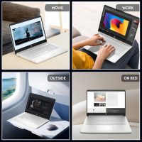 HP Laptop Computer for Student and Home Microsoft 365, 384GB Storage (128GB UFS + 256GB Hub Docking Set), Fast Intel Quad Core (Beat i3-1115G4), Light Weight, Fast Charge, Windows 11 S - Image 9