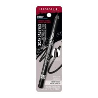 Rimmel London Scandaleyes Waterproof Gel Pencil Eyeliner, Long-Wearing, Ultra-Smooth, Smudge-Proof, 001, Black, 0.04oz - Image 2