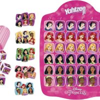 Hasbro Gaming Yahtzee Jr.: Disney Princess Edition Board Game for Kids Ages 4 and Up, for 2-4 Players, Counting and Matching Game for Preschoolers (Amazon Exclusive) - Image 2