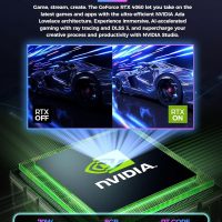 T1-Pro Mini Gaming PC Core i9-13900HK/RTX4060 8G GDDR6,Mini Gaming Computer 64GB RAM DDR5-5200,2TB PCIe4.0 SSD,Adjustable RGB Light,WiFi6E/BT5.3/2.5G LAN 4K@60Hz Win11 Pro Desktop PC - Image 3