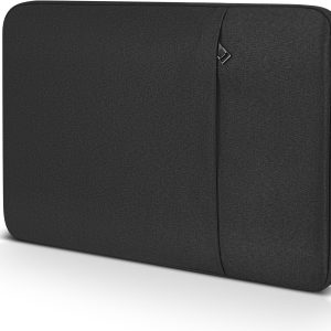 CaseBuy MacBook Pro 16 inch Sleeve Protective Case for 16-inch New MacBook Pro M4/M3/M2/M1 Pro/Max A3186 A3403 A2991 A2780 A2485 2025-2021, Water-Resistant Laptop Bag with Accessory Pocket -Black