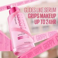 Maybelline Grippy Serum Primer, Hydrating Makeup Primer with 2% Niacinamide For Up To 24HR Make Up Wear, Clear, 1 Count - Image 3