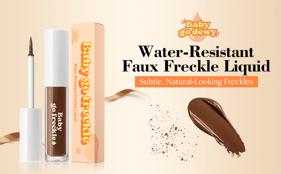 baby go dewy water resistant faux freckle