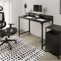 Realspace® Radano Mesh High-Back Executive Office Chair, Black, BIFMA Compliant - Image 3