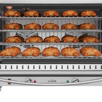 KoolMore 32 in. Commercial Countertop Convection Oven, Holds Full Size Pans, 4 Racks and 3500W of Power, 240V in Stainless-Steel, ETL Listed for Safety and Sanitation (KM-CTCO-44) - Image 2