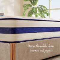 Vesgantti King Size Mattress,12 Inch Hybrid Innerspring Mattress in a Box with Memory Foam, Back Support & Pressure Relief, Medium Firm Feel for Adults (King Size) - Image 5