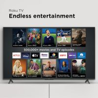 TCL 43" Class 4-Series 4K UHD HDR Smart Roku TV – 43S455, Black - Image 7