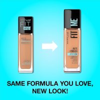 Maybelline Fit Me Matte + Poreless Liquid Oil-Free Foundation Makeup, Natural Beige, 1 Count (Packaging May Vary) - Image 2