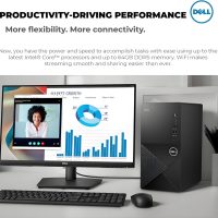 Dell Tower PC Desktop Computer for Home Business Student, 14th Gen Intel Core i3-14100 (Beat i5-12400), 32GB DDR5 RAM, 1TB PCIe SSD, WiFi 6, Bluetooth, DisplayPort, HDMI, KB & Mouse, Windows 11 Pro - Image 4