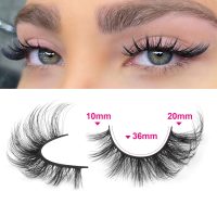 False Eyelashes Wispy Lashes Natural Look Fake Eyelashes Cat Eye Lashes Mink Fluffy Strip False Lashes Fox Eye Lashes Pack 7 Pairs ALICROWN - Image 5