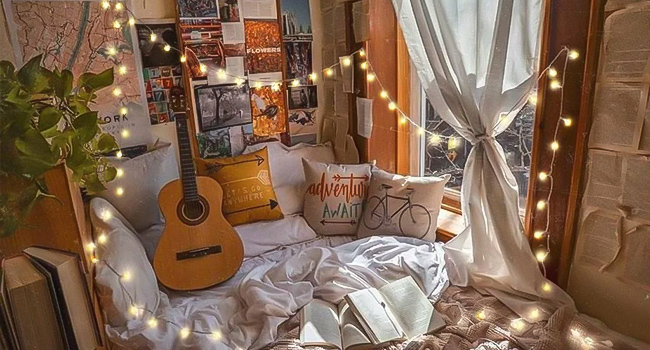 string lights indoor