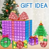 Magnetic Tiles Toddler Building Blocks Toys, Magnet Montessori Kids Toys for 3+ Year Old Boys and Girls, Preschool Learning Sensory STEM Education Gift Games, Birthday Gifts Idea for Kids Toddlers. - Image 5
