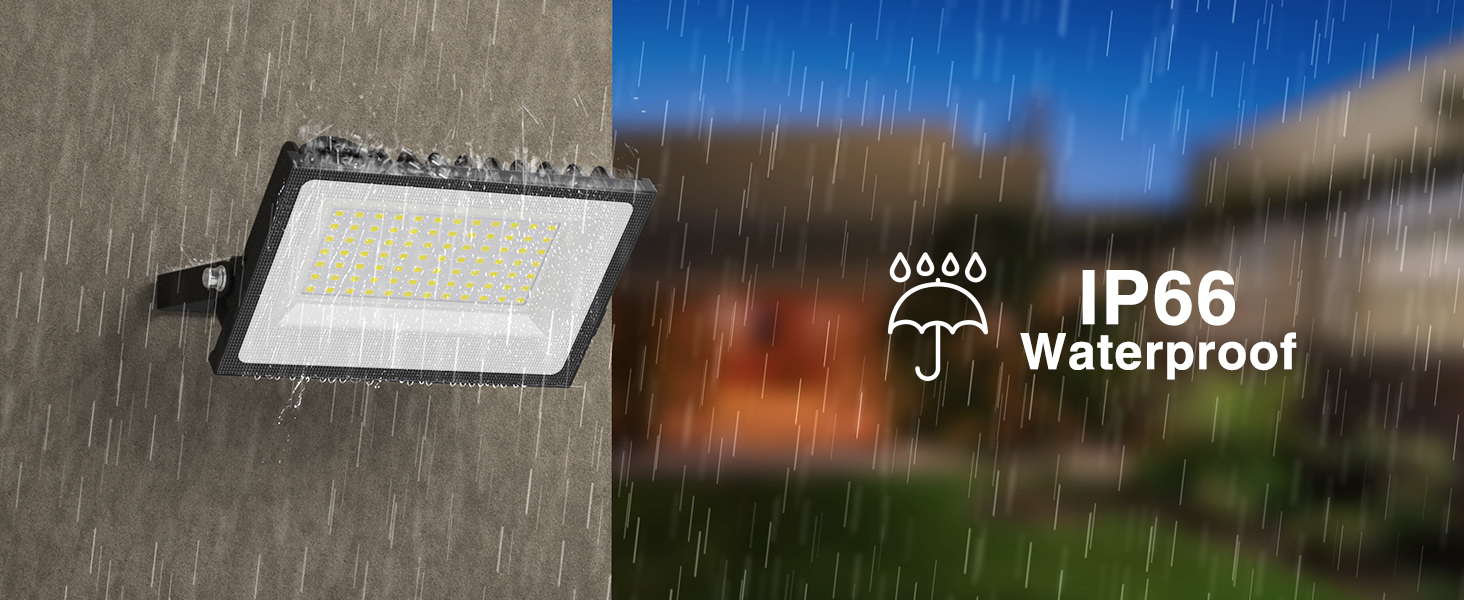 Onforu 2 Pack 50W LED Flood Light Outdoor