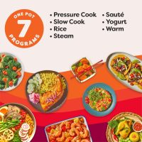 Instant Pot Duo 7-in-1 Mini Electric Pressure Cooker, Slow Rice Cooker, Steamer, Sauté, Yogurt Maker, Warmer & Sterilizer, Includes Free App with over 1900 Recipes, Stainless Steel, 3 Quart - Image 2