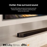Samsung HW-Q910D 9.1.2 ch Soundbar w/Dolby Audio, Surround Sound Expansion, Adaptive Sound, Wireless Subwoofer, 2024 - Image 5