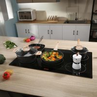 VEVOR Built-in Induction Electric Stove Top 30 Inch,5 Burners Electric Cooktop,9 Power Levels & Sensor Touch Control,Easy to Clean Ceramic Glass Surface,Child Safety Lock,240V - Image 7