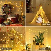 Minetom Crystal Globe String Lights Battery Operated - 17 ft 30 LED Globe Fairy Lights with Remote and 8 Modes, Waterproof for Bedroom Tent Loft Camping Porch Patio Party Wedding Decor, Warm White - Image 4