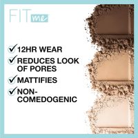 Maybelline Fit Me Matte + Poreless Pressed Face Powder Makeup & Setting Powder, Translucent, 1 Count - Image 2