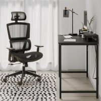 Realspace® Radano Mesh High-Back Executive Office Chair, Black, BIFMA Compliant - Image 2