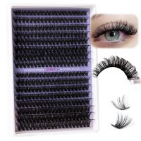 Ocean Pearl Lash Clusters 320pcs 3D Thick Lash Clusters kit 60D+80D Lashes,Eyelashes,Lash Extension Kit,Eyelash Clusters with Lash Bond&Seal&Remover&Tweezers,Lashes Clusters Eyelash Extensions Kit - Image 5