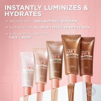 L'Oreal Paris Makeup True Match Lumi Glotion, Natural Glow Enhancer, Illuminator Highlighter, Bronzing Drops For a Sun-Kissed Glow, 903 Medium - Image 5
