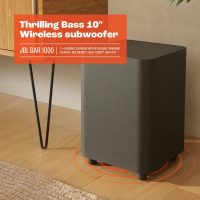 JBL Bar 1000: 7.1.4-Channel Soundbar with Detachable Surround Speakers, MultiBeam™, Dolby Atmos®, and DTS:X®, Black (Renewed) - Image 9