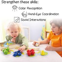 HABA My Very First Games - First Orchard Toddler Game - My First Orchard Game, Cooperative Toddler Board Games for 2 Year Olds - Made in Germany - Image 9