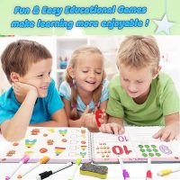 Preschool Learning Activities Educational Workbook - Toddler Prek Montessori Handwriting Practice Activity Tracing Toys Busy Book for Kids, Autism Learning Materials and ABC Learning Book - Image 6