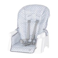 Baby Trend Adapt SpaceSaving Booster High Chair, Elephant Meadow Coral - Image 2