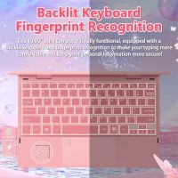 2-in-1 Mini Laptop: 10.95" 2K FHD IPS Touchscreen, In tel N95 CPU, 16GB DDR5 RAM, Ultra-Thin Metal Body, Win 11 PC, Full-Function Type-C, Cooling Fan, Fingerprint, Backlit Keyboard (16G+512G SSD) - Image 8