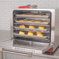 Kratos Commercial Oven, Half Size Electric Countertop Convection Oven, Holds Four Half Size Sheet Pans, 120V (29M-002) - Image 3