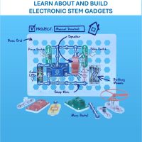 Snap Circuits Jr. SC-100 Electronics Exploration Kit, Over 100 Projects, Full Color Project Manual, 28 Parts, STEM Educational Toy for Kids 8 + - Image 3