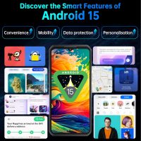 OUKITEL WP55 5G Rugged Smartphone - 36GB+256GB/2TB Android 15 Rugged Phone, 11000mAh Battery,6.6" FHD+ 120hz Phone,108MP Main Camera IP68/IP69K Waterproof Cell Phone 5G Dual SIM NFC/OTG/BT5.2 - Image 7