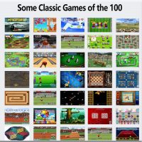 16 Bit Handheld Games for Kids Adults 3.0'' Large Screen Preloaded 100 HD Classic Retro Video Games USB Rechargeable Seniors Electronic Game Player Birthday Xmas Present (Blue) - Image 3