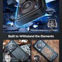 OUKITEL WP36 Rugged Phone Unlocked 2024-10600mAh Rugged Smartphone, 16GB+128GB Cell Phones, 6.52" Display, 128dB Loud Speaker, 13MP Camera 4G Dual SIM Android 13 Waterproof Phone, NFC/OTG/GPS/T-Mobile - Image 6