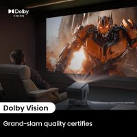 Hisense Laser Mini Projector C2, 65-300", Gimbal Design, 4K, Triple Color Laser, 110% BT.2020, 2000 ANSI Lumens, 1700:1 Native Contrast, Dolby Vision, HSR240, Sound by JBL - Image 7