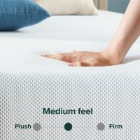 ZINUS 10 Inch Green Tea Cooling Memory Foam Mattress [New Version], Queen, Fiberglass Free, Medium Firmness, Cooling Gel Foam, Certified Safe Foams & Fabric, Mattress in A Box - Image 3