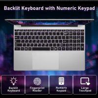 2025 Gaming Laptop, 15.6 Inch Laptop Computer, 32GB RAM 1TB SSD,AMD Ryzen 7 5700U 8C/16T Processor(up to 4.3Ghz),AMD Radeon Graphics,15.6” FHD 1920 * 1080 Display,WiFi 5,BT5.0,Backlit Keyboard - Image 6