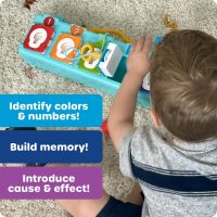 Learning Resources Lock & Key Clubhouse, Counting and Fine Motor Games, Combination Lock Toy , Montessori Activity Center For Kids, Preschool Learning Activities, Boy and Girls Gifts - Image 3