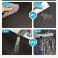 Silicone Stove Top Cover for Electric Stove, Glass Stove Top Cover Protector, Flat Top Range Cover – Double as Dish Drying Mat, Coffee Bar Mat, Kitchen Stove Accessories, 28 x 20 in, Black - Image 9