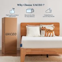 Full Mattress, 6 Inch Memory Foam Mattress in a Box, Fiberglass Free Full Size Mattresses for Pressure & Pain Relief, Soft and Comfortable - Image 7