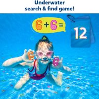 Skillmatics Pool Toys - Seek & Splash, Search & Find Water Game, Swimming Pool Number Dive Toy for Kids, Summer Fun & Gifts for Boys & Girls Ages 6, 7, 8, 9, 10, 11 & Up, Includes 50 Colorful Gems - Image 2