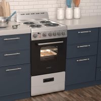 Avanti ERU200P3S Electric Range Oven Compact Design, 2.1-Cu.Ft. Capacity with 4 Coil Burners, Framed Glass Door, Storage Drawer and Broiler with Pan Perfect for Apartments, 20-Inch, Stainless Steel - Image 7