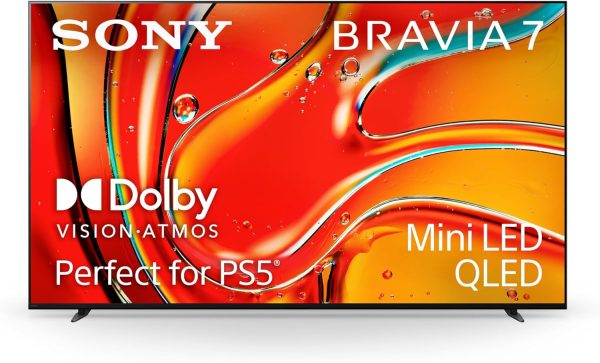 Sony 85 Inch Mini LED QLED 4K Ultra HD TV BRAVIA 7 Smart Google TV with Dolby Vision HDR and Exclusive Features for PlayStation®5 (K-85XR70)